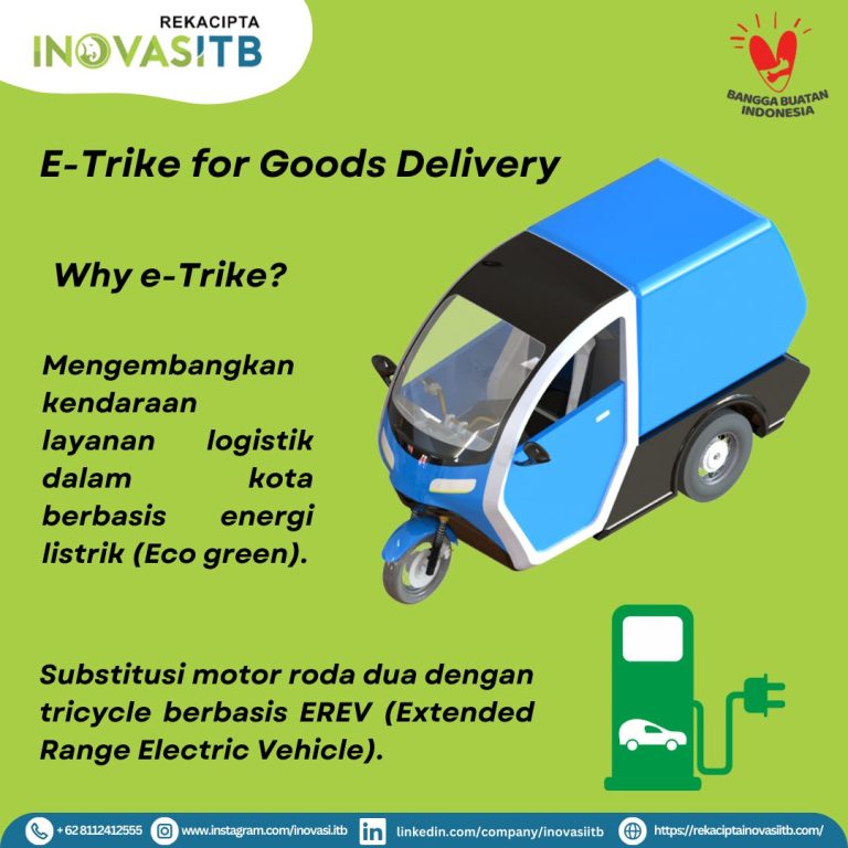 E-TRIKE: Solusi transportasi terbaik untuk industri