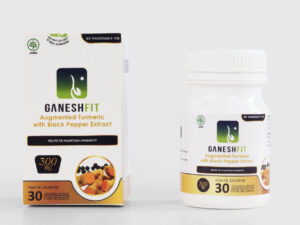 Ganeshfit Augmented Turmeric with Black Pepper Extract